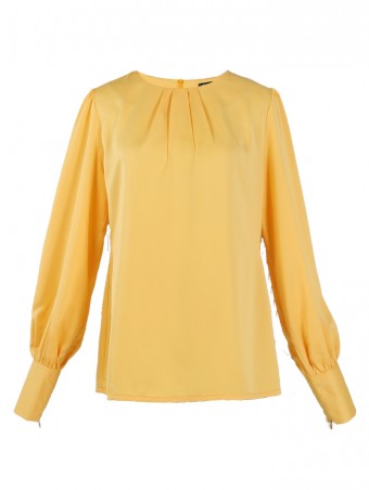 [AS IS ITEM] Jezamine Blouse - Mellow Yellow